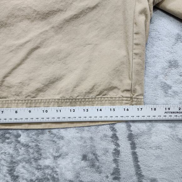 Vintage Reebok Shorts Mens 4XL Tan Khaki Cotton Cargo Pull On Casual Outdoors - Picture 8 of 9